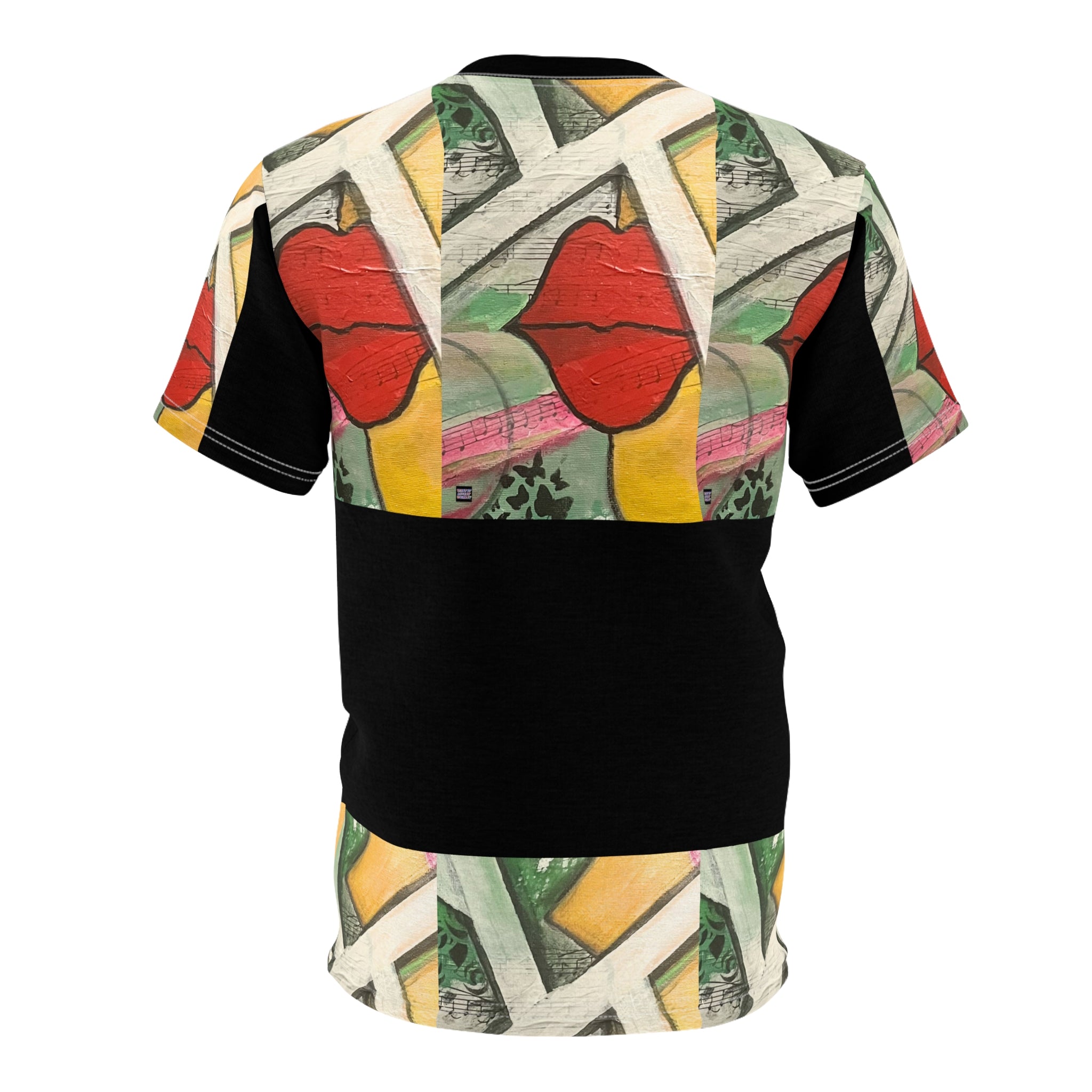 LIPS Unisex Cut & Sew Tee (AOP)