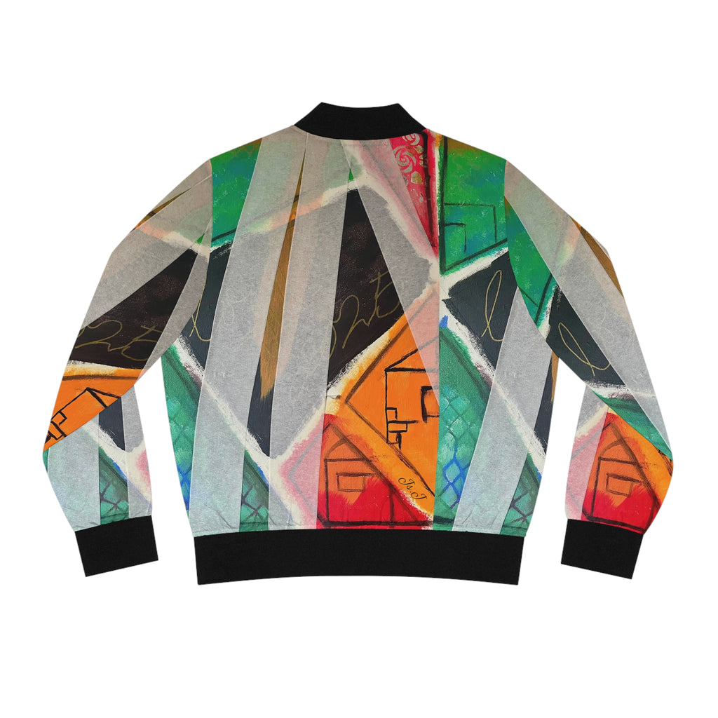 TAPED ART 4U Women's Bomber Jacket (AOP)