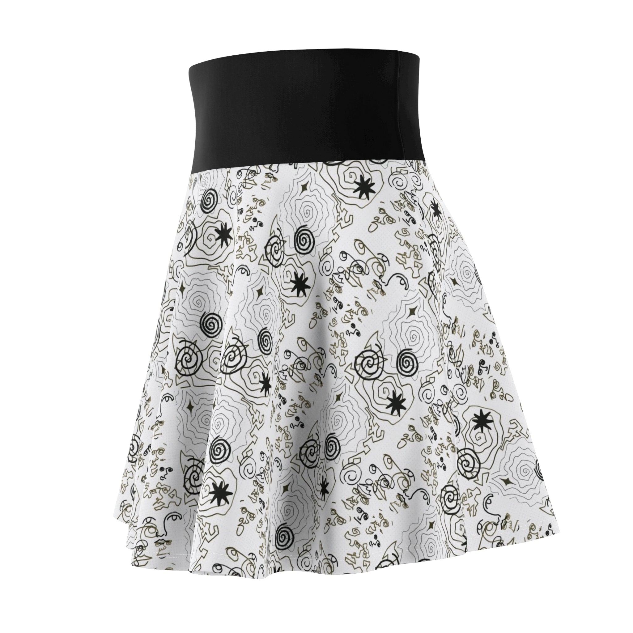 SPB Women's Skater Skirt (AOP)