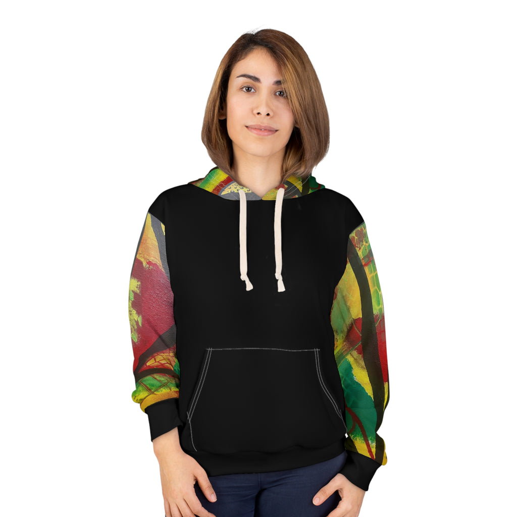 JAMAICA COLOURS Unisex Pullover Hoodie (AOP)