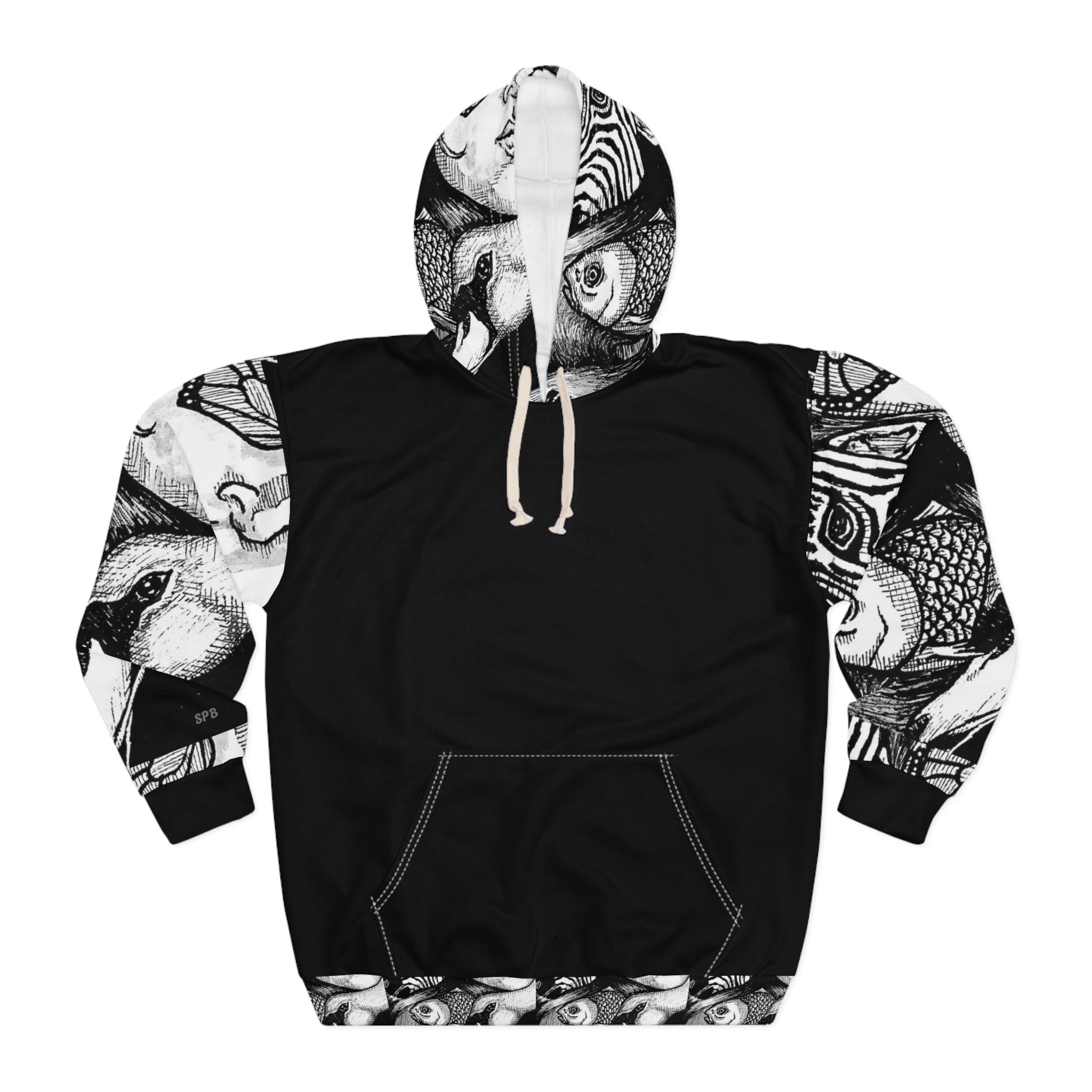 SPB RANGE Unisex Pullover Hoodie (AOP)