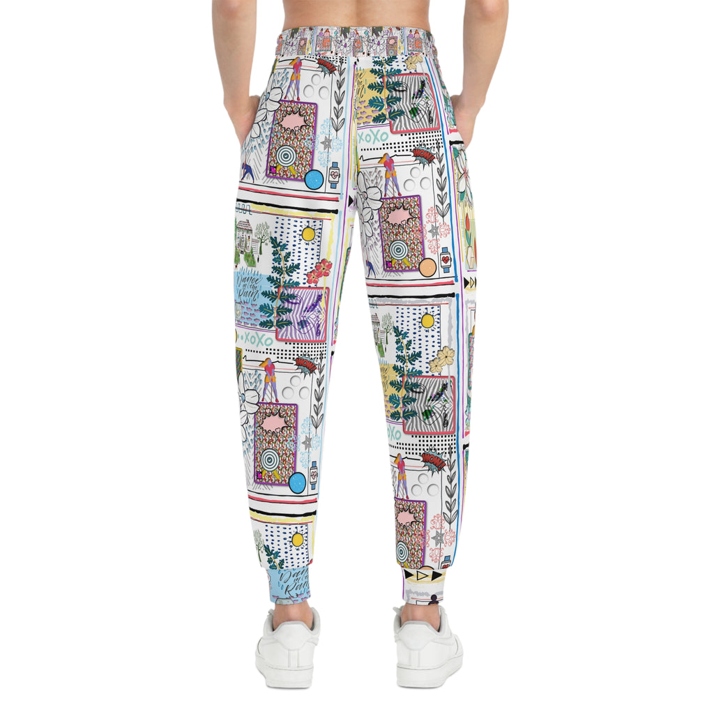 Athletic Joggers (AOP) UNISEX - DANCE IN THE RAIN