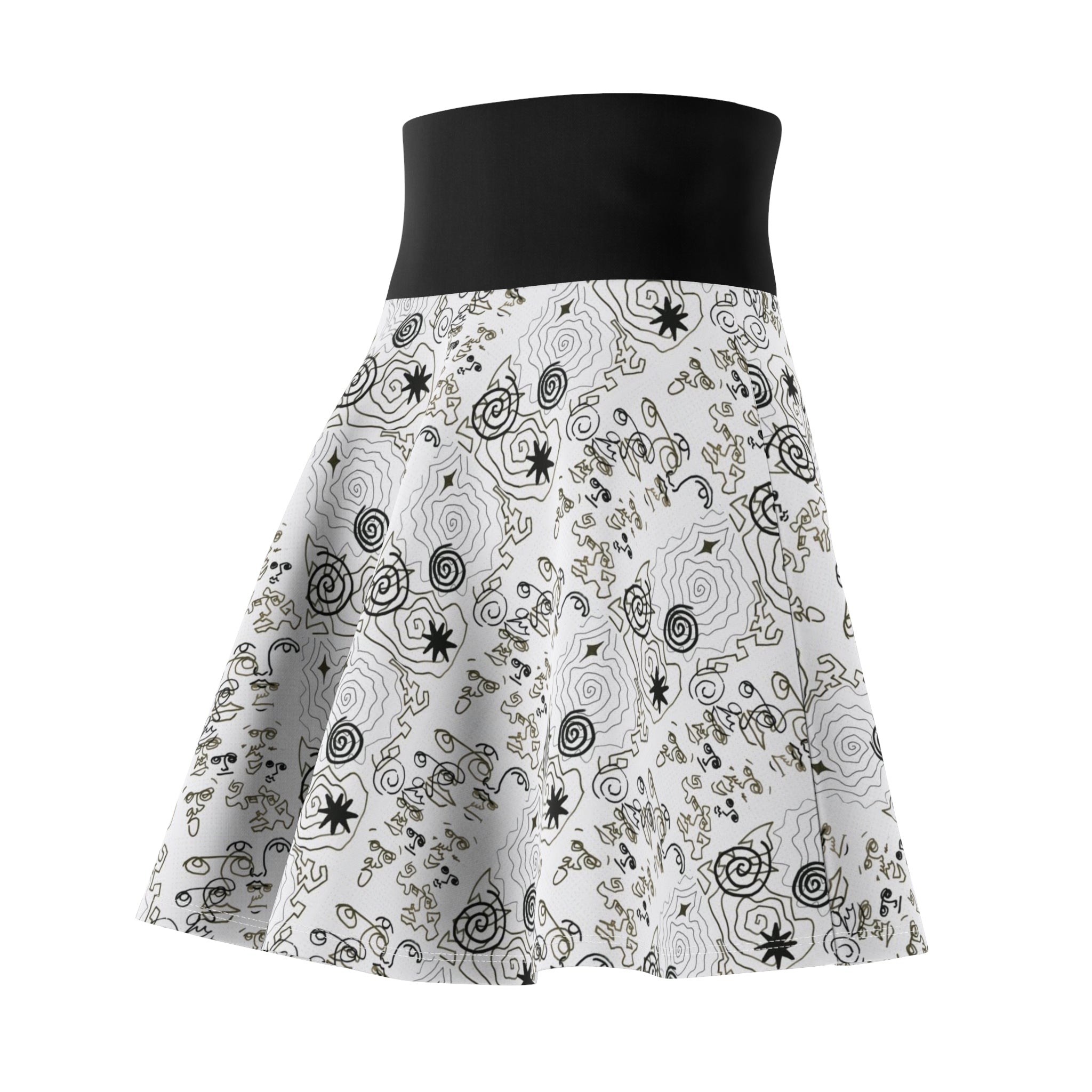 SPB Women's Skater Skirt (AOP)