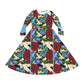 Women's Long Sleeve Dance Dress LUCIE