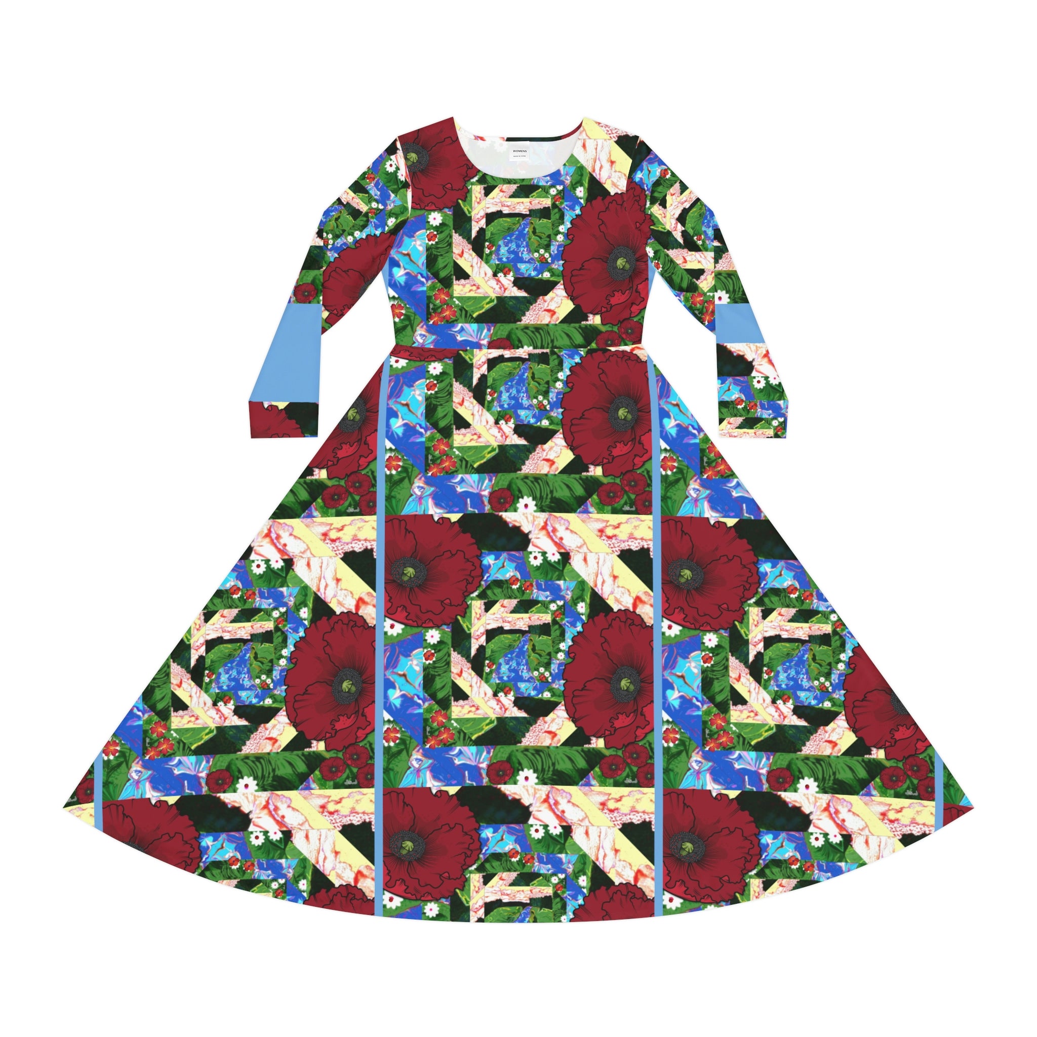 Women's Long Sleeve Dance Dress LUCIE