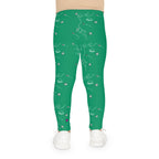 Kids Leggings (AOP) SWALLOWS GREEN
