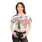 Crop Tee (AOP) BLOSSOM PARK