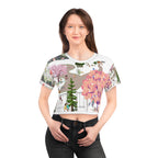Crop Tee (AOP) BLOSSOM PARK