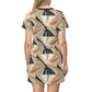 All Over Print T-Shirt Dress JEWELS