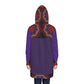 Women's Hoodie Dress (AOP) PURPLE DREAM