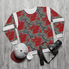 AOP Unisex Sweatshirt devilishly red