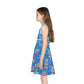 Girls' Sleeveless Sundress (AOP) SWEETIES