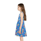 Girls' Sleeveless Sundress (AOP) SWEETIES