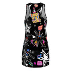 Women's Cut & Sew Racerback Dress GOOD VIBE TRIBE