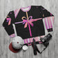 AOP Unisex Sweatshirt RIBBONS & CANDY STRIPES