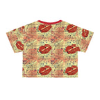 AOP Crop Tee LOVE 4 MUSIC