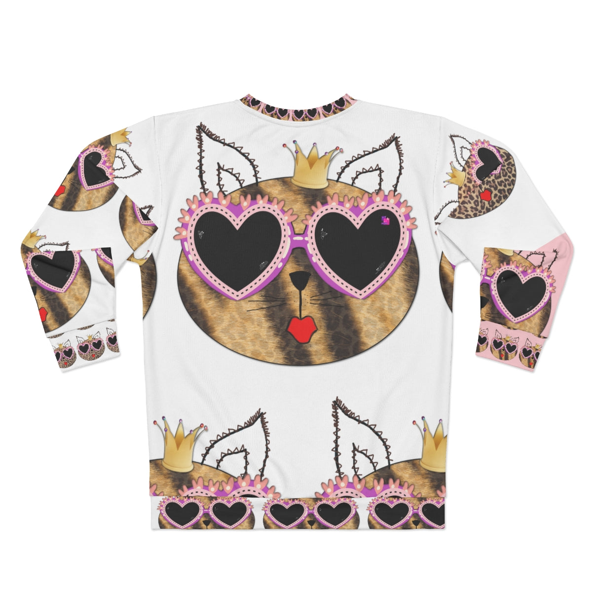 AOP Unisex Sweatshirt PRINCESS CAT