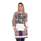 Women's Hoodie Dress (AOP) DRINK