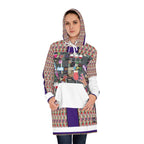 Women's Hoodie Dress (AOP) DRINK