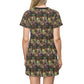All Over Print T-Shirt Dress ENIGMA