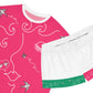 Women's Short Pajama Set (AOP) SWALLOWS