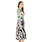 Women's Long Sleeve Dance Dress DARCEY