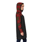 Women's Hoodie Dress (AOP) FLOWERS FOREVER