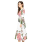 Women's Long Sleeve Dance Dress (AOP) BLOSSOM PARK