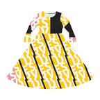 Women's Long Sleeve Dance Dress LYDIA