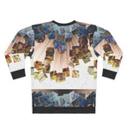 AOP Unisex Sweatshirt BLUE BOXES