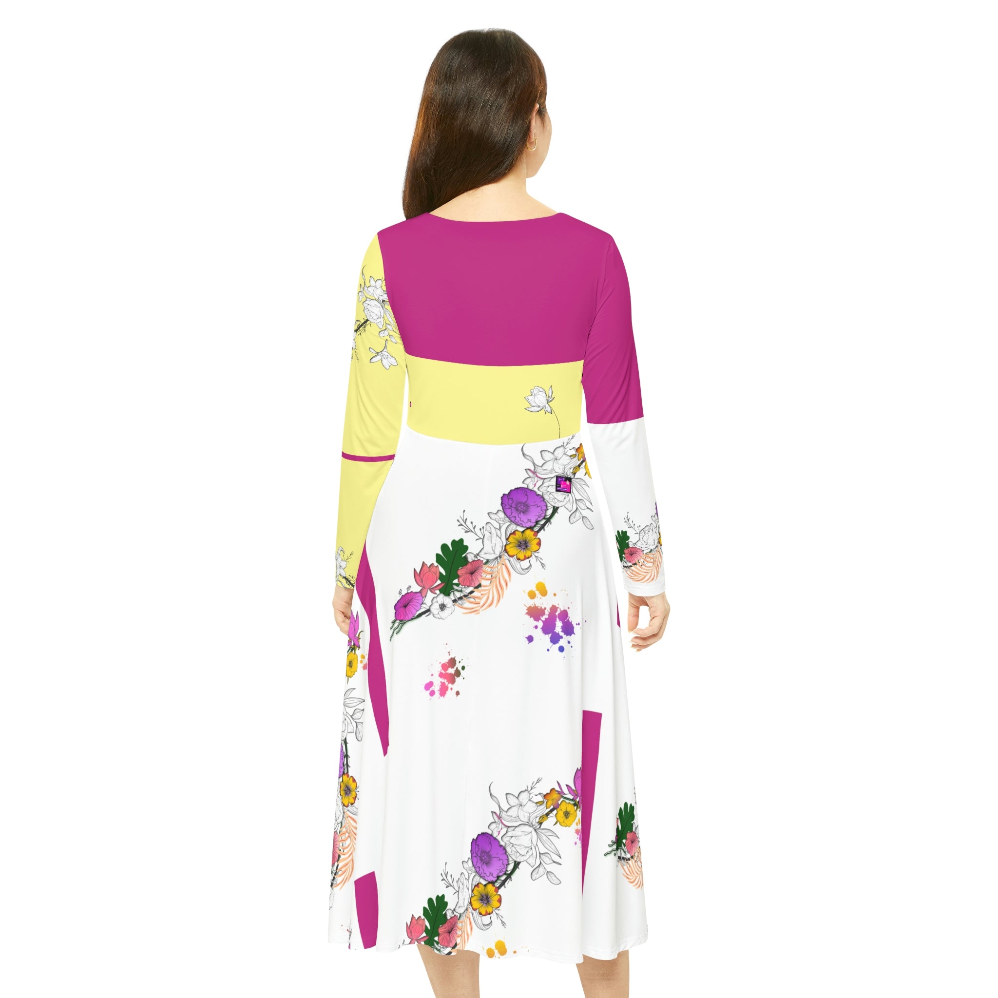 Women's Long Sleeve Dance Dress MADISON