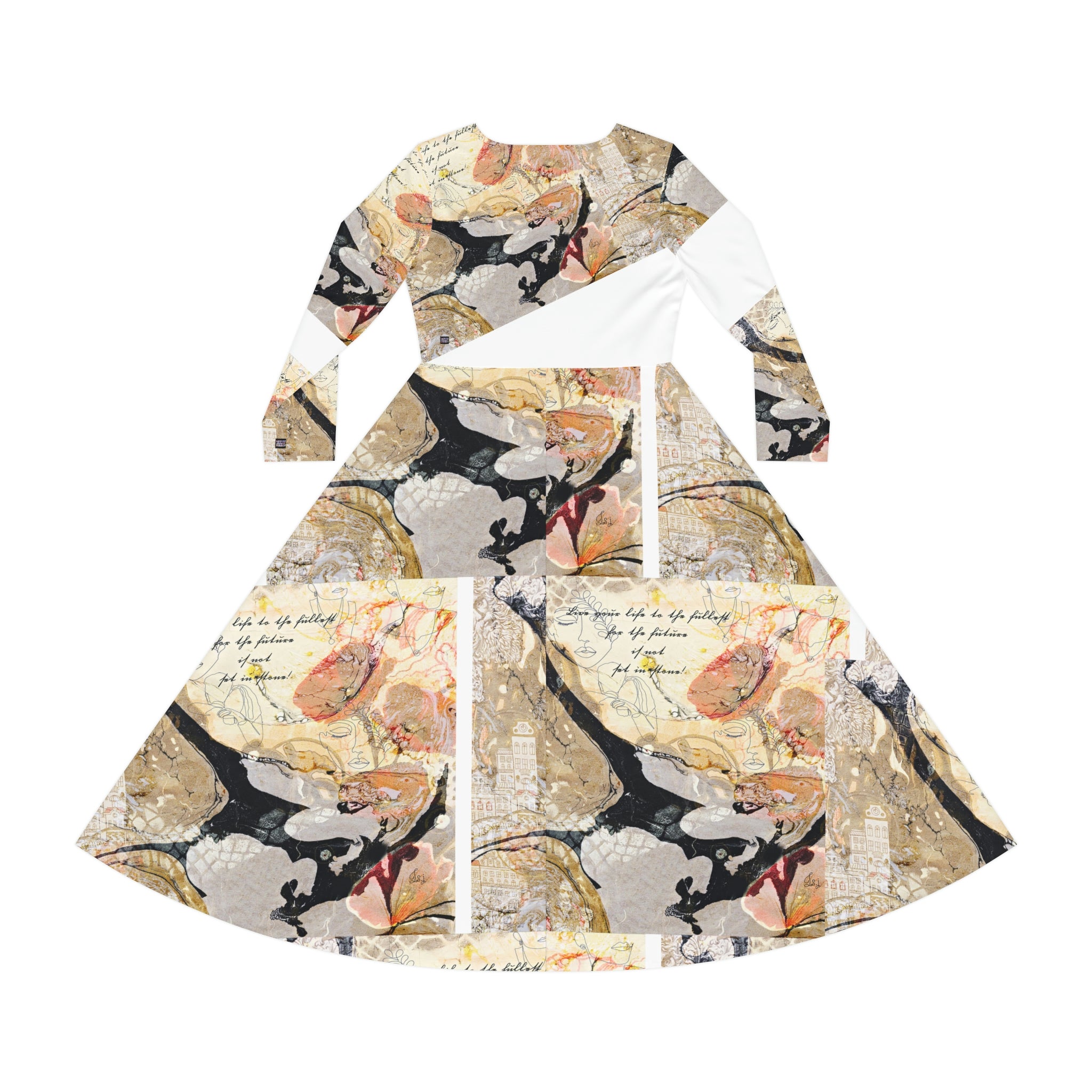Women's Long Sleeve Dance Dress QUINN