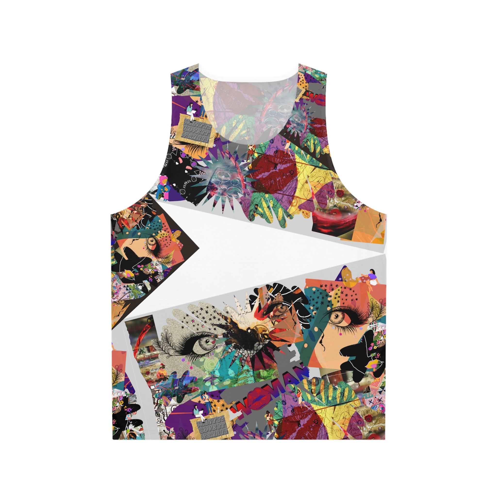 Unisex Tank Top (AOP) MARCIA