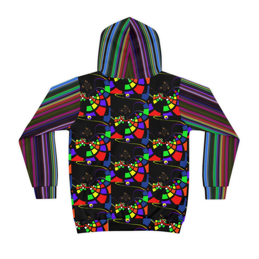 Children's Hoodie STRIPED & FRACTAL