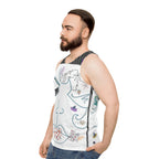 Unisex Tank Top (AOP) WILLOW DOODLES