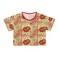 AOP Crop Tee LOVE 4 MUSIC