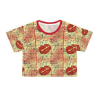 AOP Crop Tee LOVE 4 MUSIC