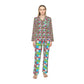 Women's Satin Pajamas (AOP) FLORAL DREAM