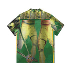Men's Hawaiian Shirt (AOP) FOOTBALL