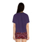 Women's Short Pajama Set (AOP) PURPLE EXTREME