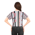AOP Crop Tee HEART