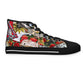 Women's High Top Sneakers RETRO ART