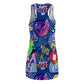 Women's Cut & Sew Racerback Dress TRUE IN BLUE