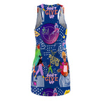 Women's Cut & Sew Racerback Dress TRUE IN BLUE