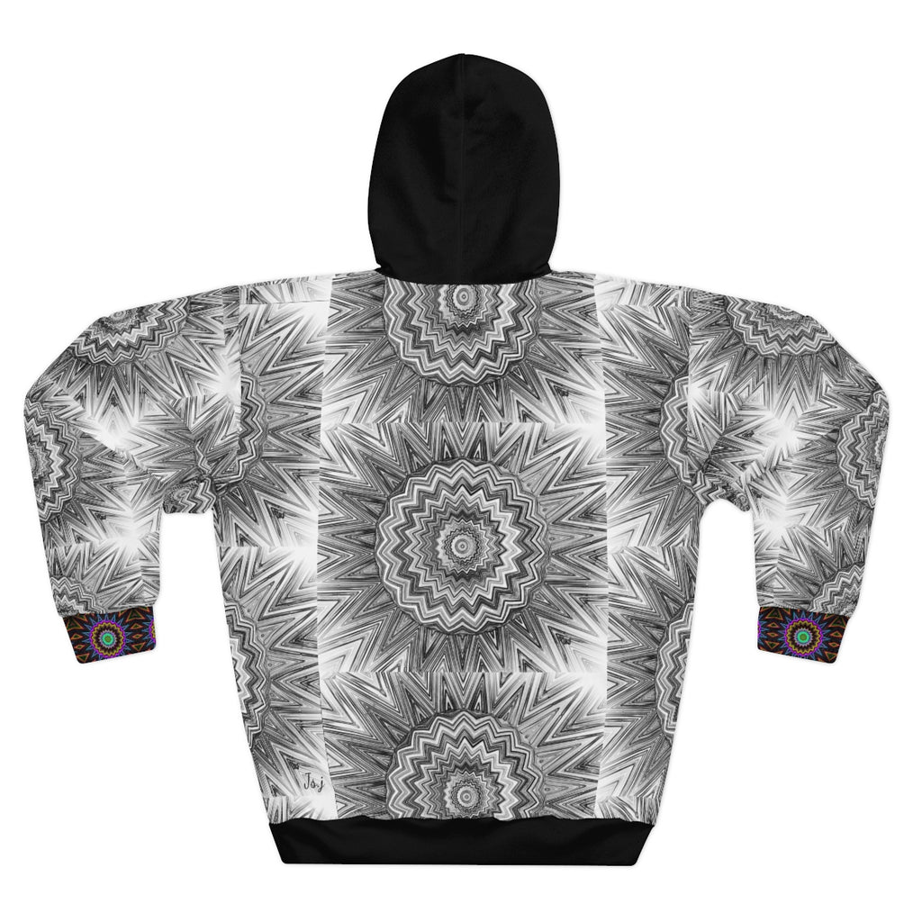 AOP Unisex Pullover Hoodie STAR BURST