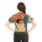 AOP Crop Tee BOBBI