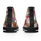 Women's High Top Sneakers RETRO ART