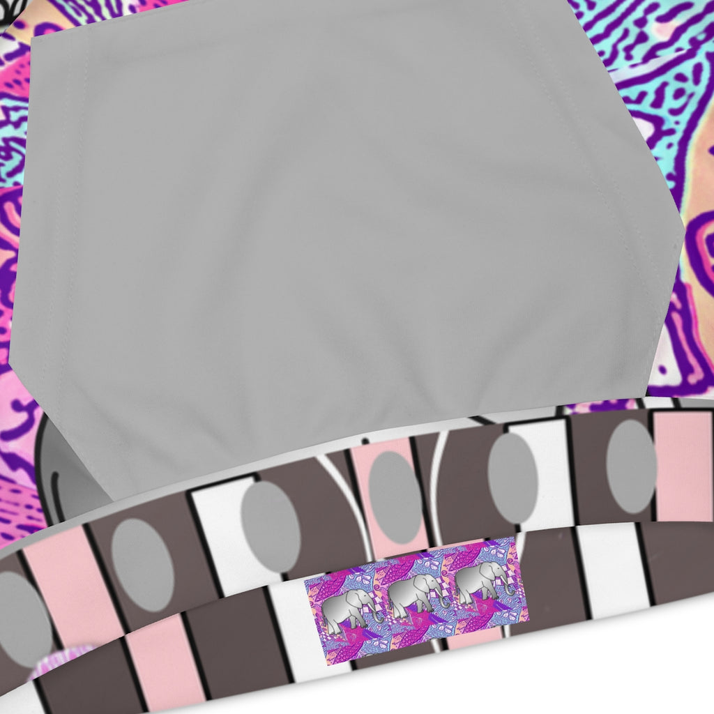 Children's Hoodie ELEPHANTS ON PINK