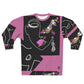 AOP Unisex Sweatshirt PINK PALETTE OF BLOOM