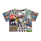AOP Crop Tee STEP UP